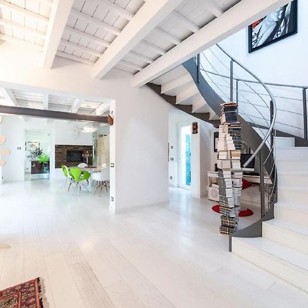 Villa Meernahes Ferienhaus Casa Cantagallo Mit Pool Fermo Exterior foto